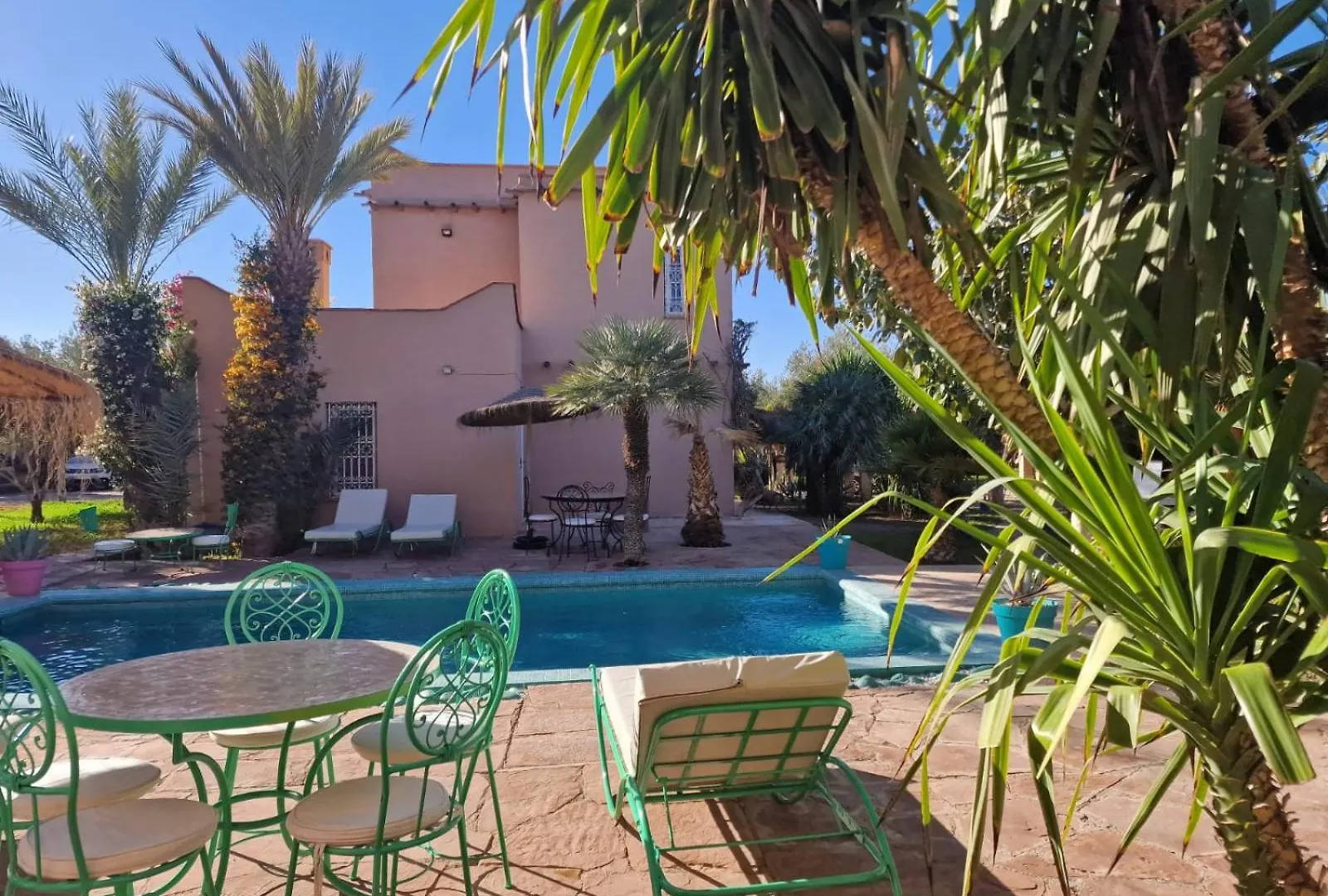 Gasthuis Manzal Lahbab, 2Villas 2Bungalows 2Piscines Et Jardins Ouled Jelal