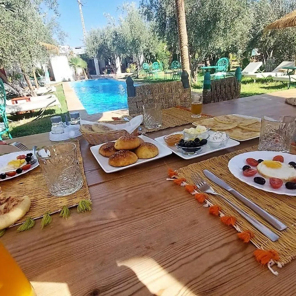 Gasthuis Manzal Lahbab, 2Villas 2Bungalows 2Piscines Et Jardins Ouled Jelal