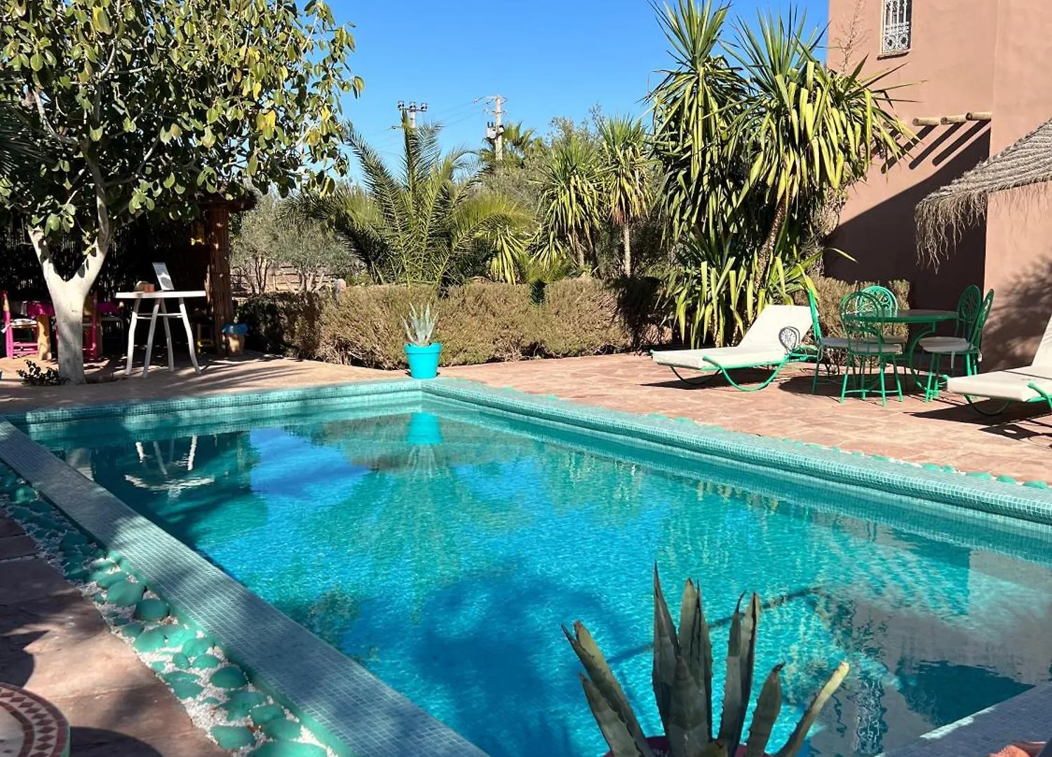 Manzal Lahbab, 2Villas 2Bungalows 2Piscines Et Jardins Ouled Jelal