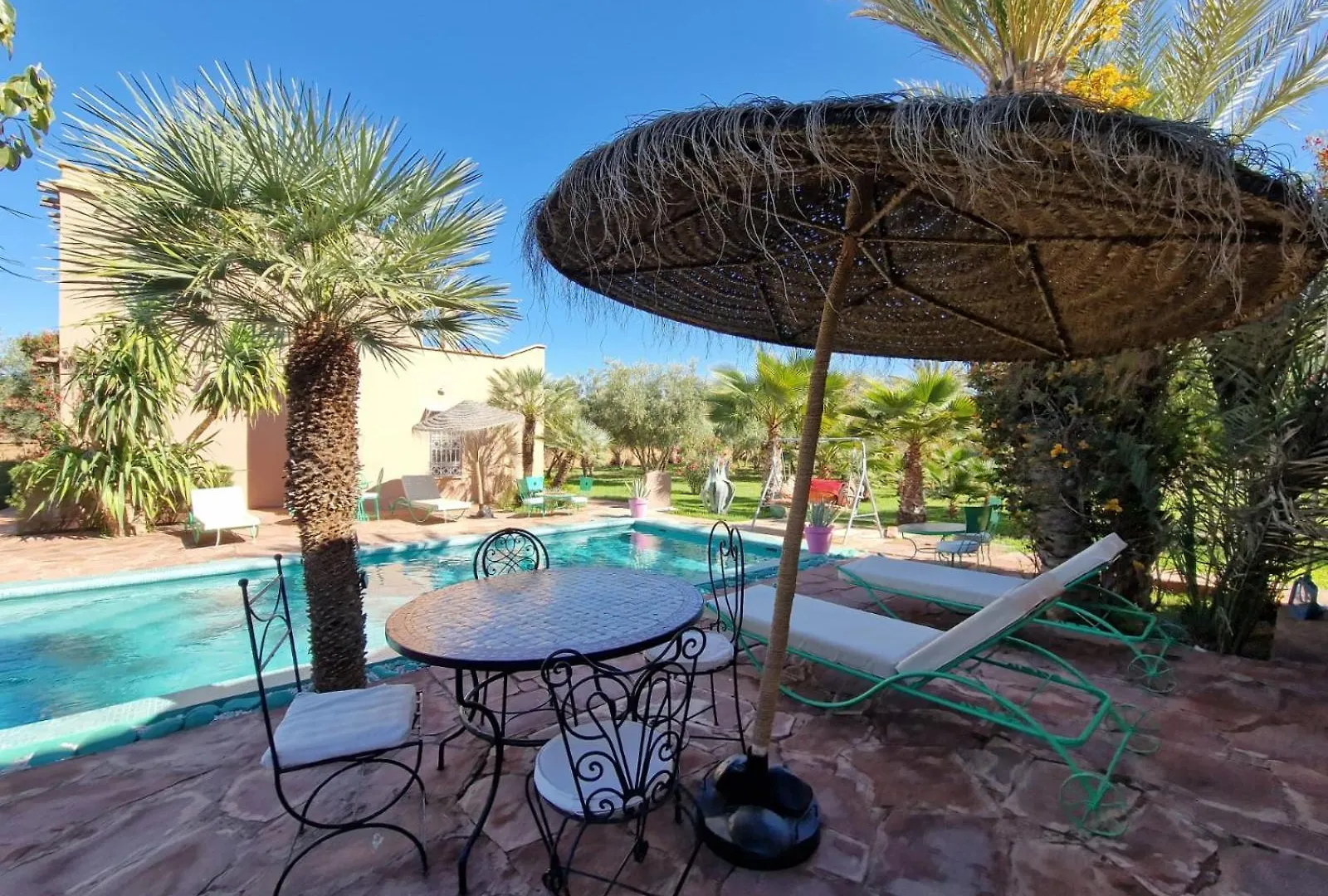 Gasthuis Manzal Lahbab, 2Villas 2Bungalows 2Piscines Et Jardins Ouled Jelal