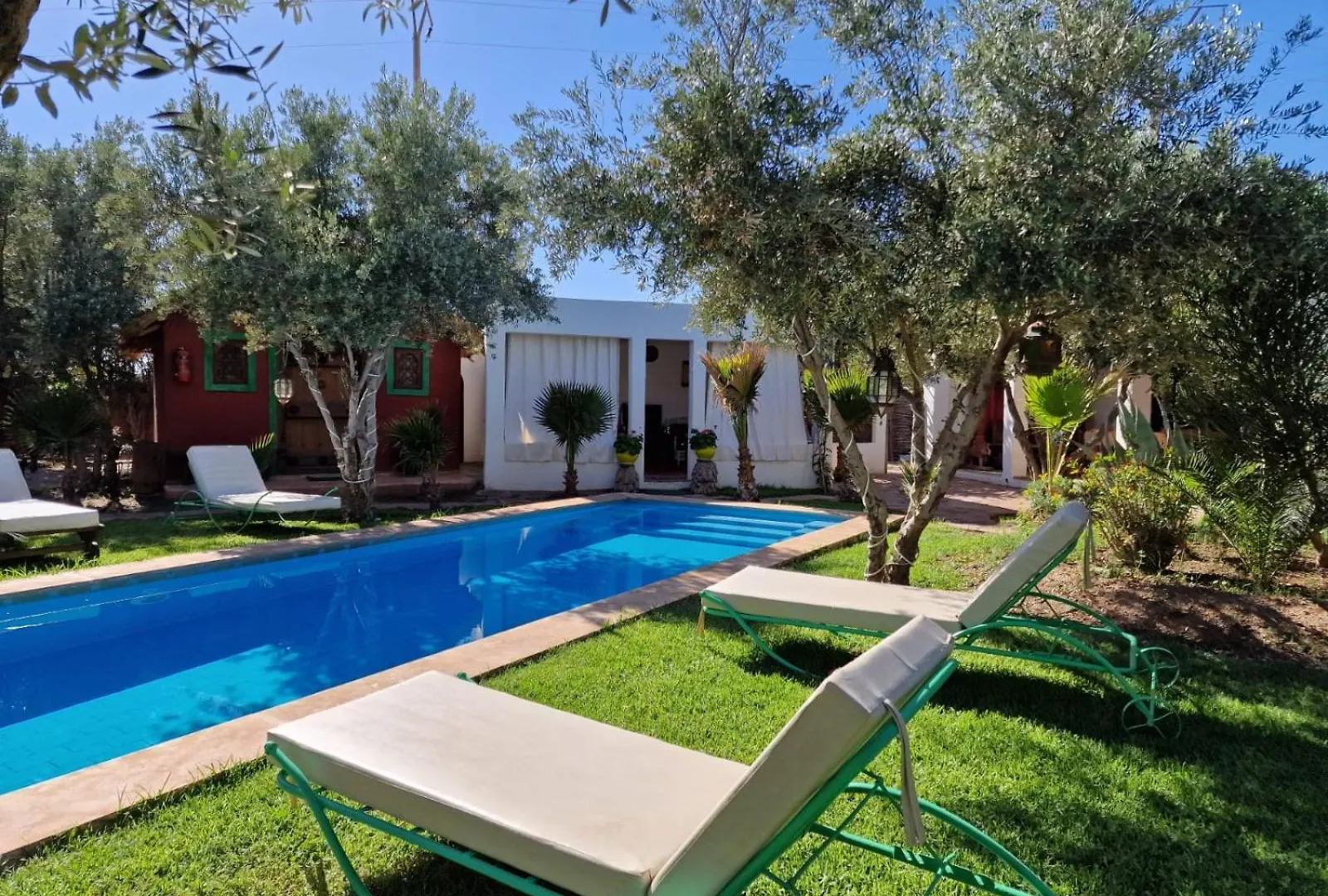Manzal Lahbab, 2Villas 2Bungalows 2Piscines Et Jardins Ouled Jelal