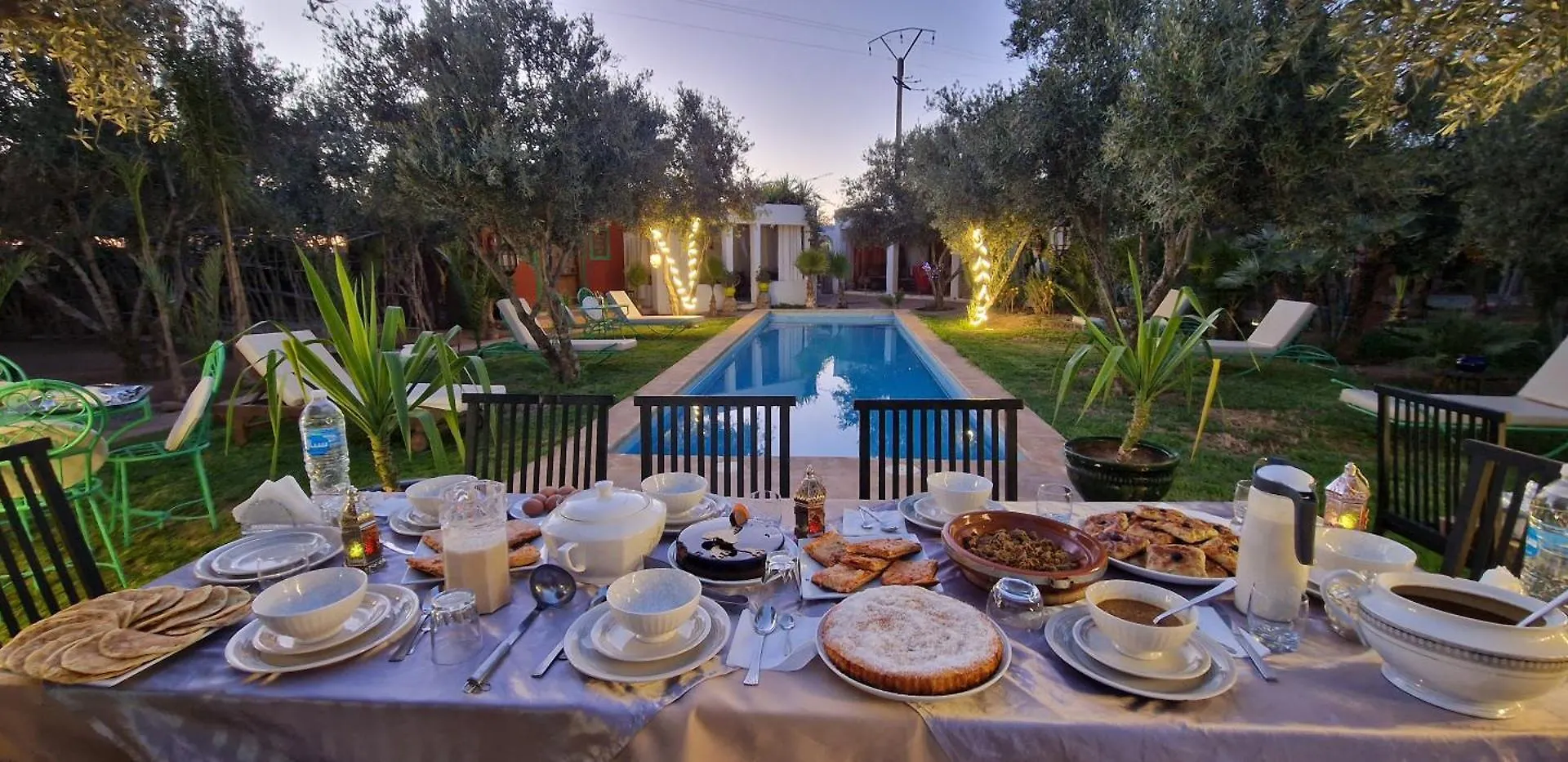 Manzal Lahbab, 2Villas 2Bungalows 2Piscines Et Jardins Ouled Jelal Marokko